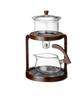 High-end Chinese Automatic Kung Fu Tea Set with Glass Teapot & Teacups