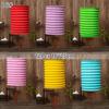 10/12Pcs Chinese Style Traditional Mid-Autumn Festival Hanging Paper Lantern Organ Design Spring Festival Decor New Year Lantern