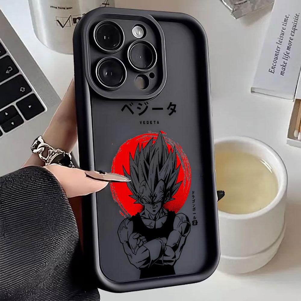 D-Dragon Ball Z Goku Vegeta Phone Case For Iphone Apple 17 AIR 16 16E 11 12 13 14 15 XR Plus Pro Max Silicone Case Funda Shell