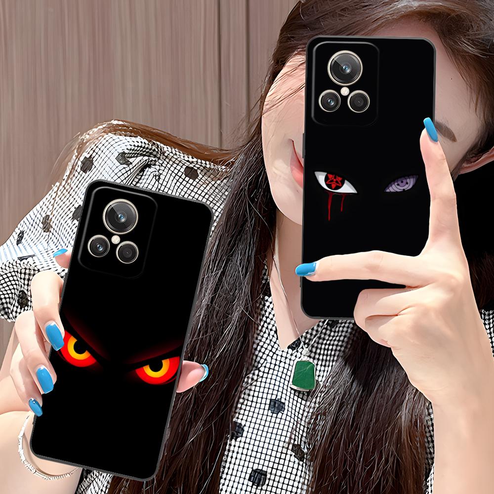 Anime Eyes Phone Case for Realme GT 8 Neo Pro C75 73 71 C67 65 C55 53 C35 31 C20 15 Soft TPU Shockproof Cover
