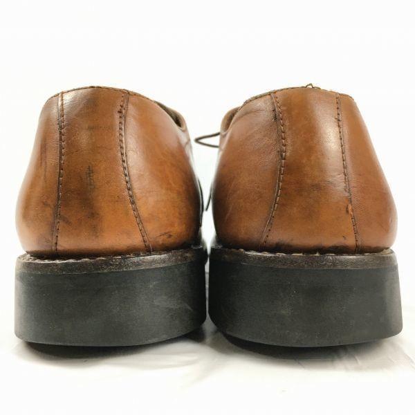 European Vintage LOTTUSSE Size 8.5 (27.0cm) U-Tip Business Shoes Brown Men's(USED)