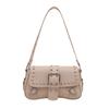 American Style Y2K Armpit Bag Sweet Cool Underarm Bag Casual Rivet Shoulder Bag  Spicy Girls