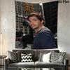 Carlos Sainz Wall Tapestry Aesthetic Wall Hanging Printed Fabric Blanket Decorative Tapestries for Bedroom Living Room Home Decor