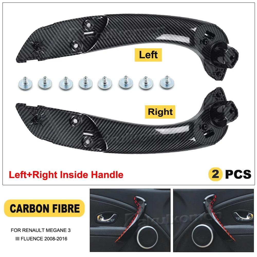 For Renault Megane 3 III Fluence 2008-2016 Interior Front Left Right Inner Door Handle Ide Outer Cover 809600015R 197012651