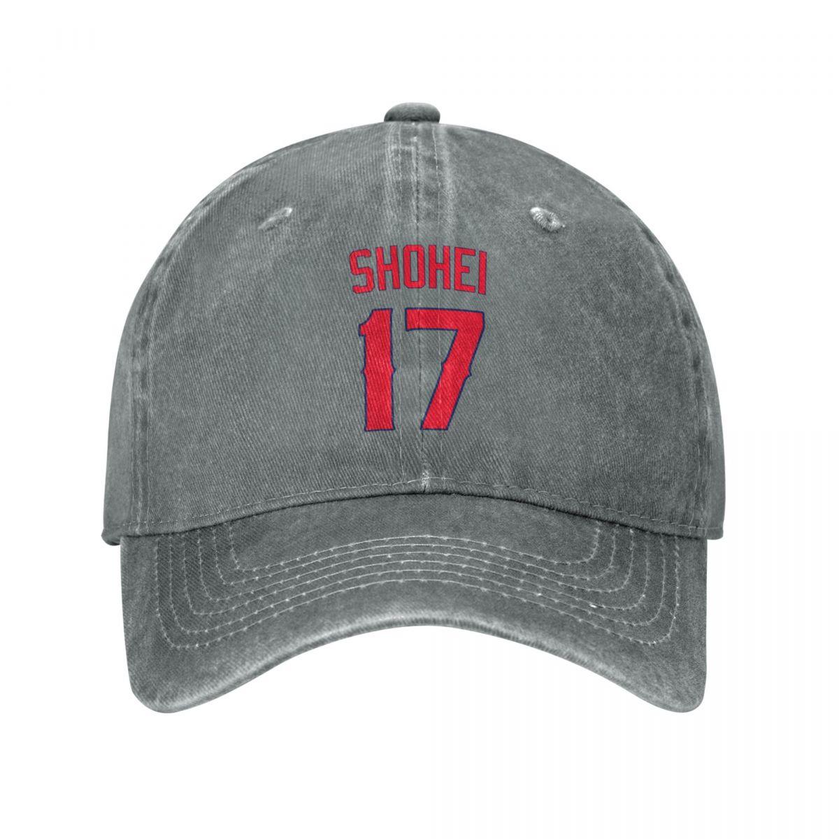 

Shohei Ohtani 17 Baseball Caps Accessories Vintage Distressed Cotton Sun Cap Unisex Outdoor Summer Caps Hat