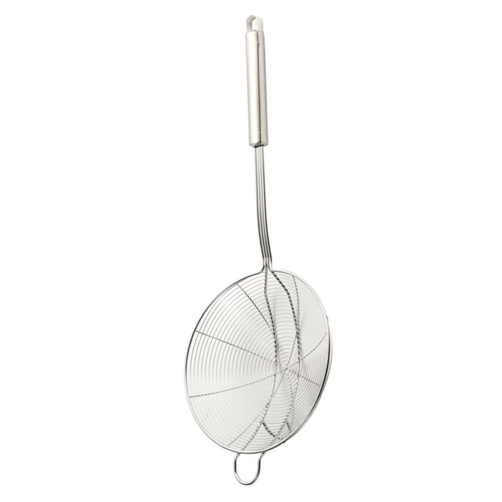 Wire Colander Large leakage hole Fried Filter Cooking Tool Ladle Skimmer  Frying