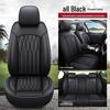 All-Season Universal Leather Car Seat Cushion Cover for Sedans, SUVs, and Trucks