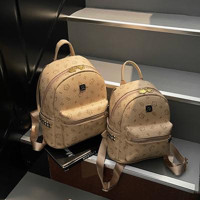 Fashion Going Out Commuting Backpack New Female College Student Backpack Large Capacity Schoolbag Travel Bag