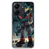Custom Phone Case - MANIACASE - Xiaomi Redmi 13C 4G - TPU Silicone - Izuku Midoriya (Deku) - Black