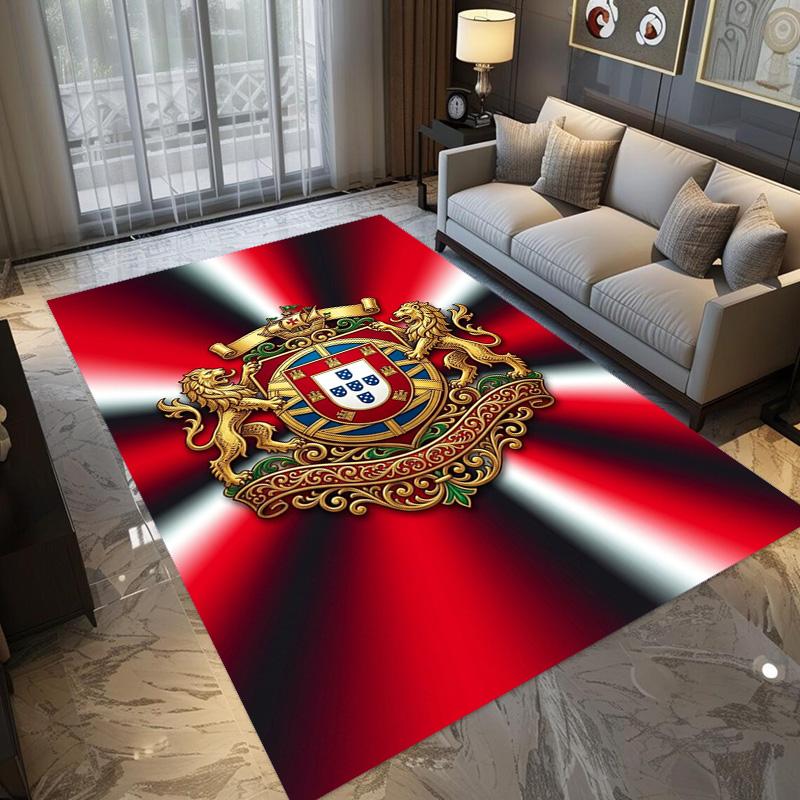 Portuguese Heritage Emblem carpet Doormat Home Decor Bathroom mat Protective pad Room