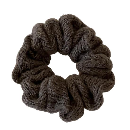 Women Hair Tie, Durable Wool Material Hair Rope, Pure Color Knitted Hair Band, Versatile Ponytail Holder Hair Accessory