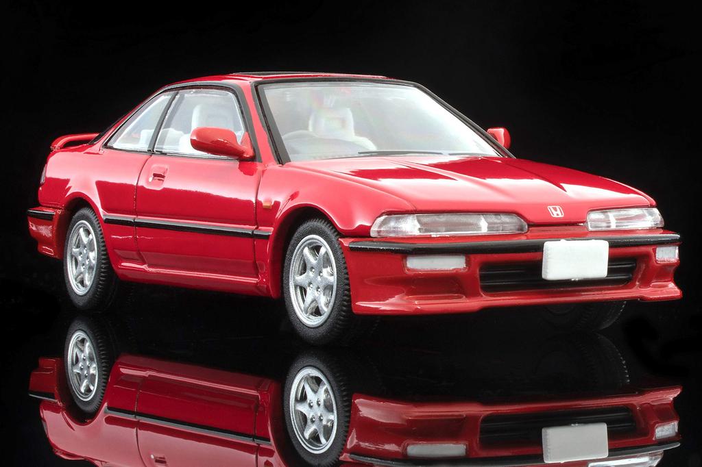 Tomica Limited Vintage Neo Scale Honda Integra XSi Coupe 1991 Finished Model 1/64 LV-N197a 3-Door (Red, Model) -