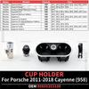 Pro Porsche 2011-2018 Cayenne (958) Příslušenství pro přihrádku držáku nápojů ve středové konzole automobilu OEM 95855353100 958553531011E0