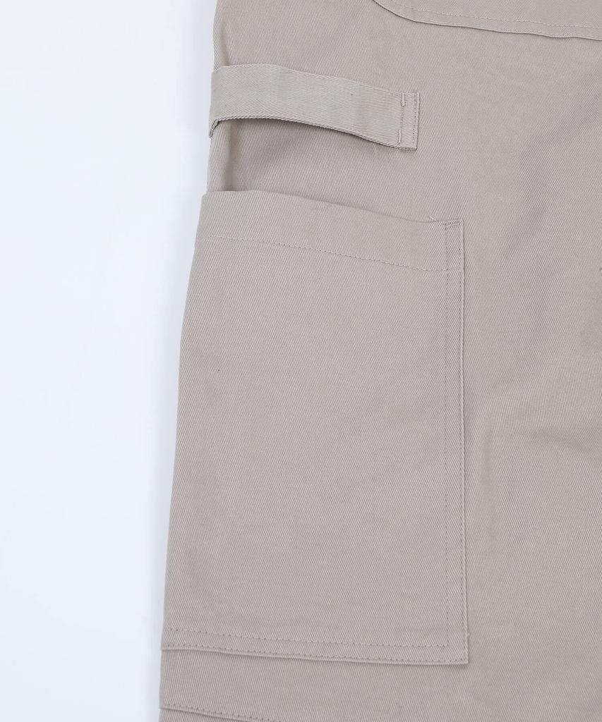 S'more Half Zip Big Overalls (L, Khaki) by smoAovea