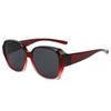 Sunglasses Myopia Glasses Cover Polarized Sunglasses Folding Fit Over Glasses Men Women UV400 Wear