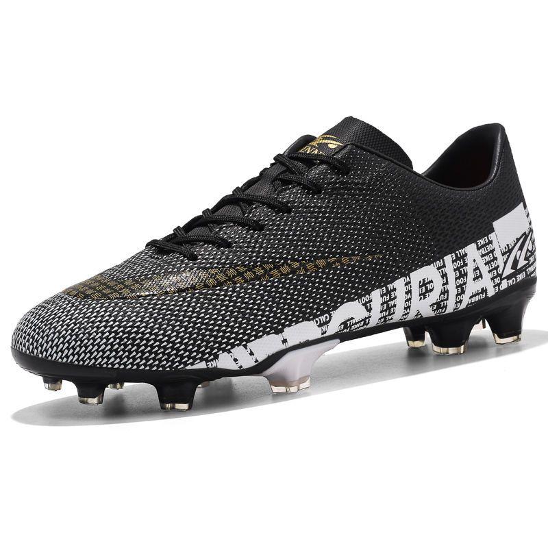 Football Shoes C Luo Assassin CR Shattered Nails Spikes High Top Student Game Training Shoes
