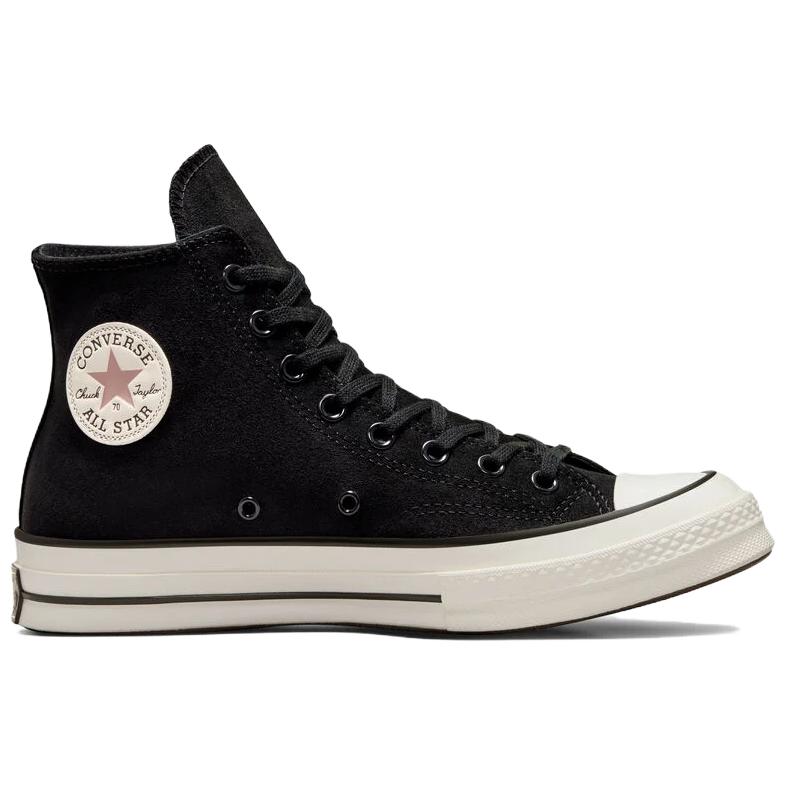 Converse Chuck 70 High Heritage Color Suede - Nero Bite The Dust Sneakers Unisex Egret A09474C