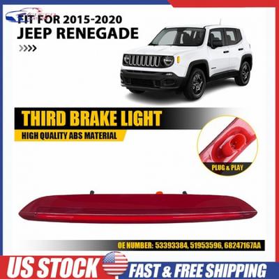 Fits Jeep Renegade 2015- High Mounted LED Third Brake Light 3rd Stop Lamp US