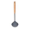 Wooden Handle Soup Ladle Soft Kitchen Ladle Cooking Utensil Serving Spoons  Liquid