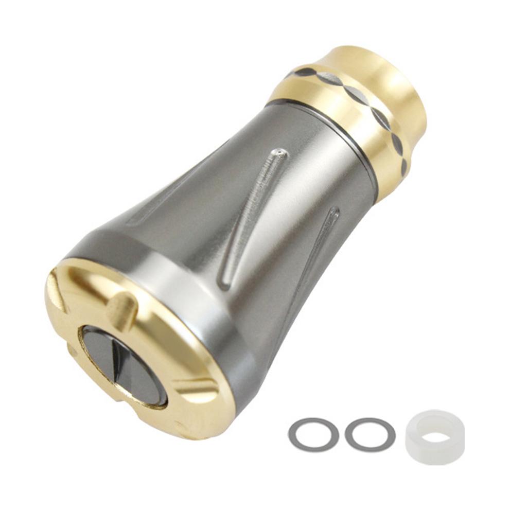 Fishing Reel Handle Metal Knob Fishing Rocker Part Aluminum Alloy Fishing Reel Accessories Fishing Reel Rocker Arm Knobs