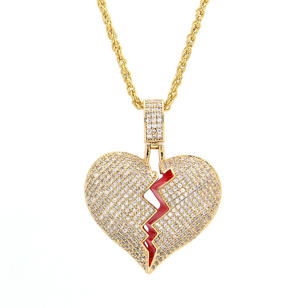 Buy Heartbroken Out Heart Pendant 