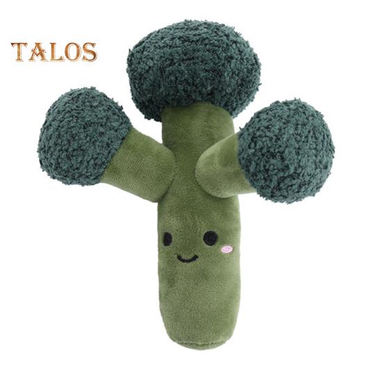 

Плюшевая игрушка для собак в виде овощей, снимающая скуку и стресс, мягкая игрушка для жевания, интерактивная игрушка для щенков, успокаивающая плюшевая кукла, пищащая игрушка, товары для животных C