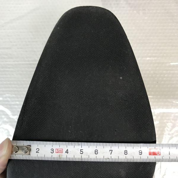 Deutschland Lloyd Leder Side Gore Stiefel 7F 25.5 Schwarz Kurz(GEBRAUCHT)