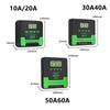 12/24V MPPT Solar Charge Controller 20A 30A 40A 50A 60A WiFi Solar Panel Regulator LCD USB for Lifepo4 Lead Acid Lithium Battery