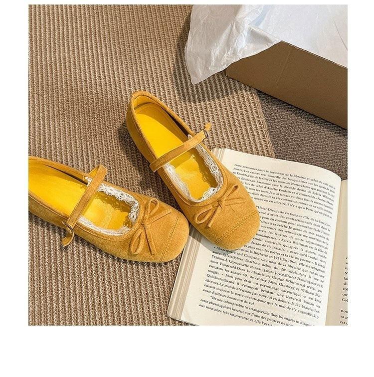 Gentle and Versatile Inner Height Increase, Spring and Summer Soft Sole Retro Mary Jane Shallow Mouth Single Shoes, Elegant Inner Height Increase