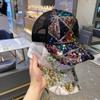 Korean Style Colorful Sequin Hat Summer Hat Children's Breathable Mesh Baseball Cap Youth Travel Shopping Sun Hat