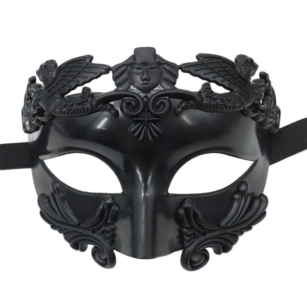 Fashion Cosplay Halloween Mask Ancient Greek Venetian Half Face Mask Festival Costume Roman Party Supplies Halloween Party