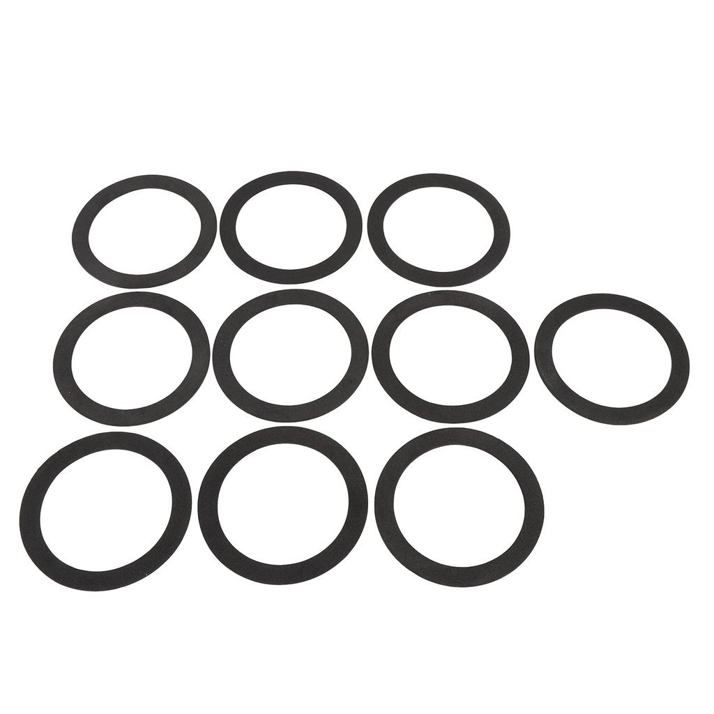 30PCS Speaker Spacers Shockproof Car Stereo Subwoofer Speaker Mounting Rings High Density EVA Foam