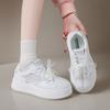 CRLAYDK Classic Women's Sneakers Casual Skateboard Walking Lace Summer Shoes Platform Ladies Mesh White Low Top Sports Tennis