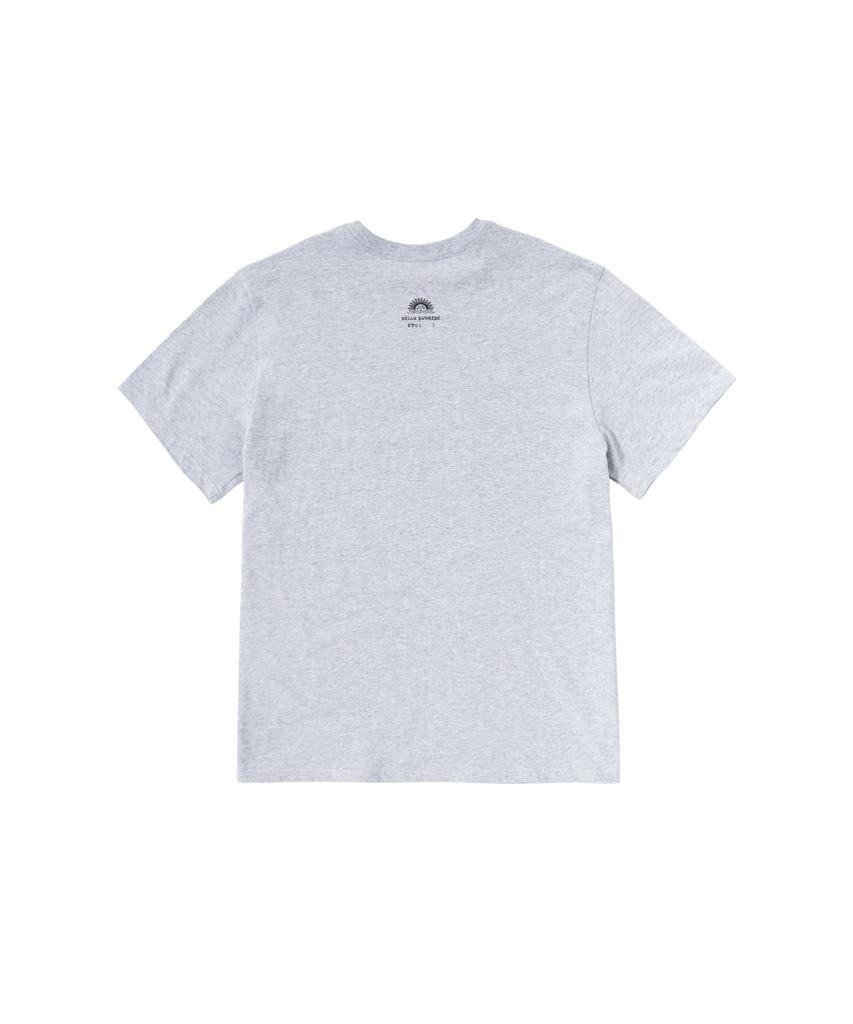 HELLO SUNRISE Hs X Etcblank Under The Sea Tee_3% Gray