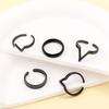Neuer VALORANT Ring Spielcharaktere Clove Legierung Öffnend Verstellbar Dämmerung Schmetterling Herz Ringe Für Cosplay Requisiten Damenschmuck