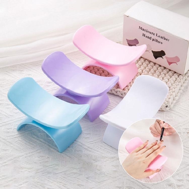 Manicure Nail Rest U-Shape Nail Arm Rest Nail Hand Rest ABS Nail Wrist Rest Manicure Arm Rest Stand