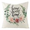 Spring Pillow Case Sofa Waist Pillow Case Garland Truck Light Luxury Home Office Pillow Pillow Case