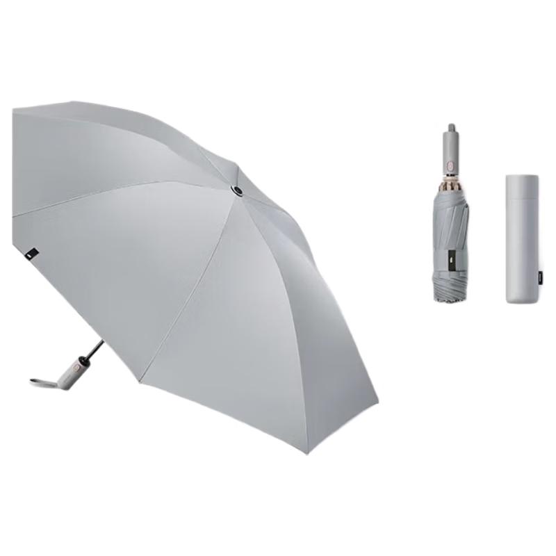Beneath the Banana Tree Automatic 8-Rib Folding Umbrella