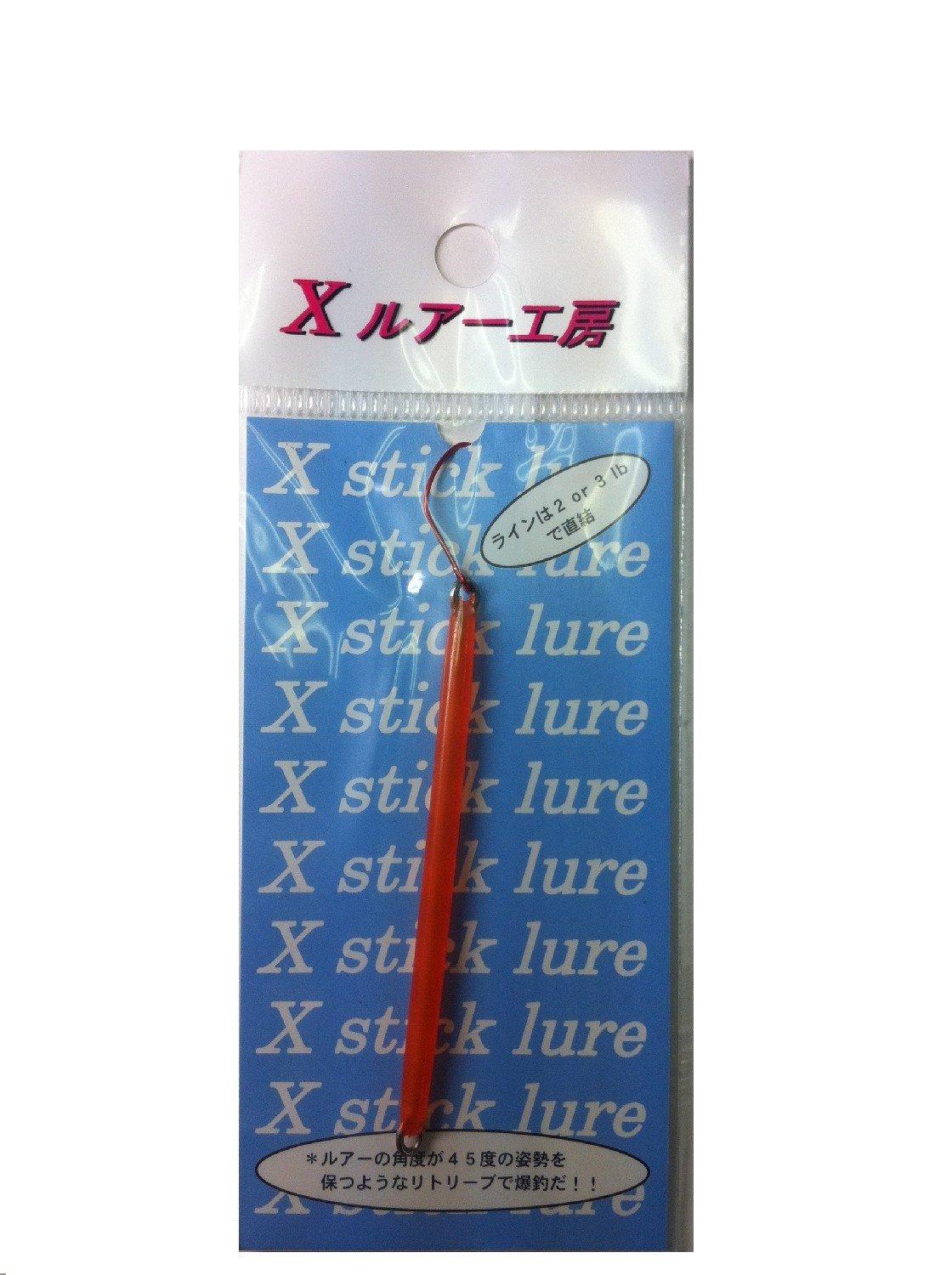 

RECENT Lure X Stick Clear Orange Spoon 1.2g No.16