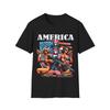 Uncle Sam Amerika T-Shirt - Patriotische Ikone Bekleidung