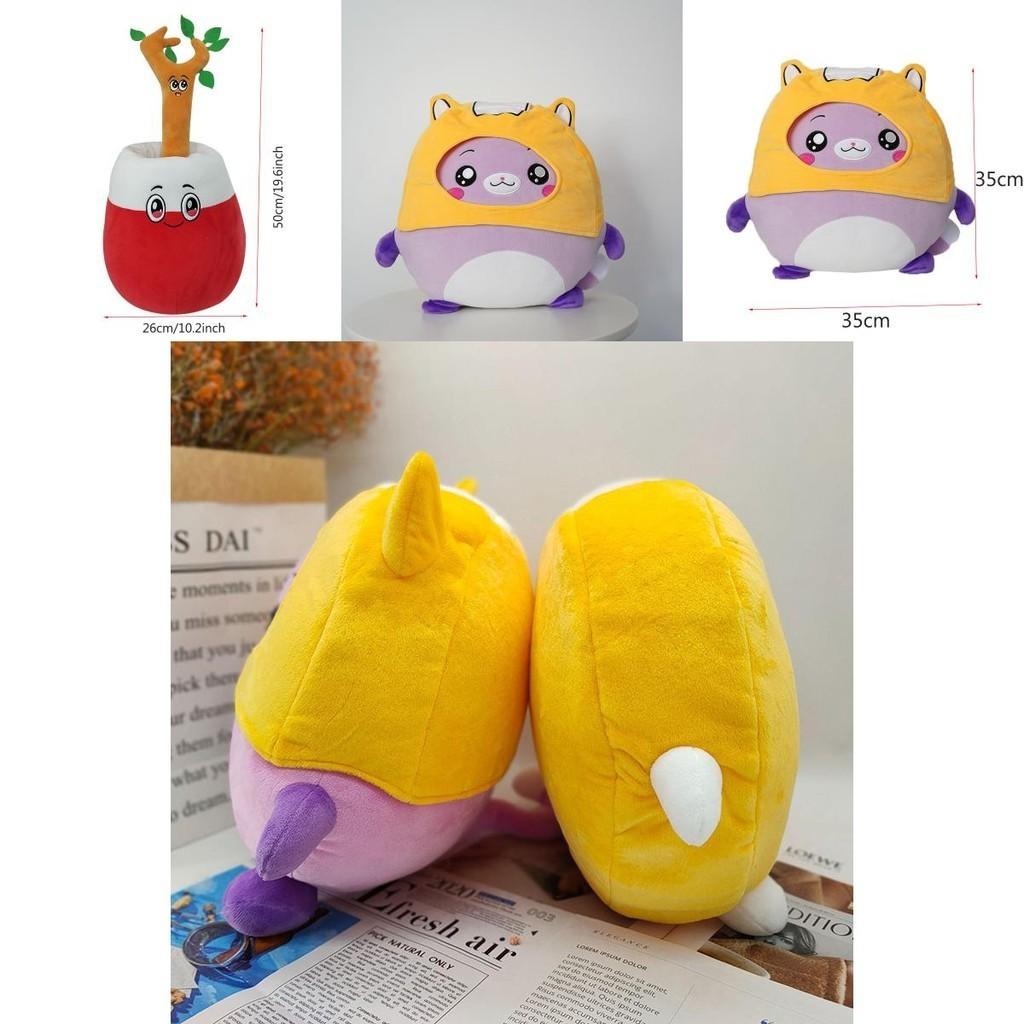 Lankybox Foxy Boxy Shark Rocky Sticky Plush Toys Maximum Softness And Comfort
