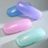 Transparent Eyeglasses Case Portable Plastic Glasses Case Storage Case Wear-Resistant Flip Cover Sunglasses Box For Elderly