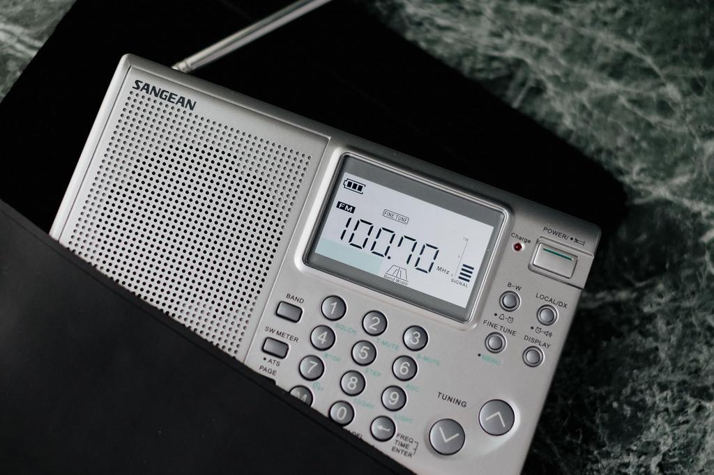 Sangean ATS-405J AM/FM/SW Multi-Band Radio with Shortwave, Squelch Control, Auto-Tuning System, and Alarm Function