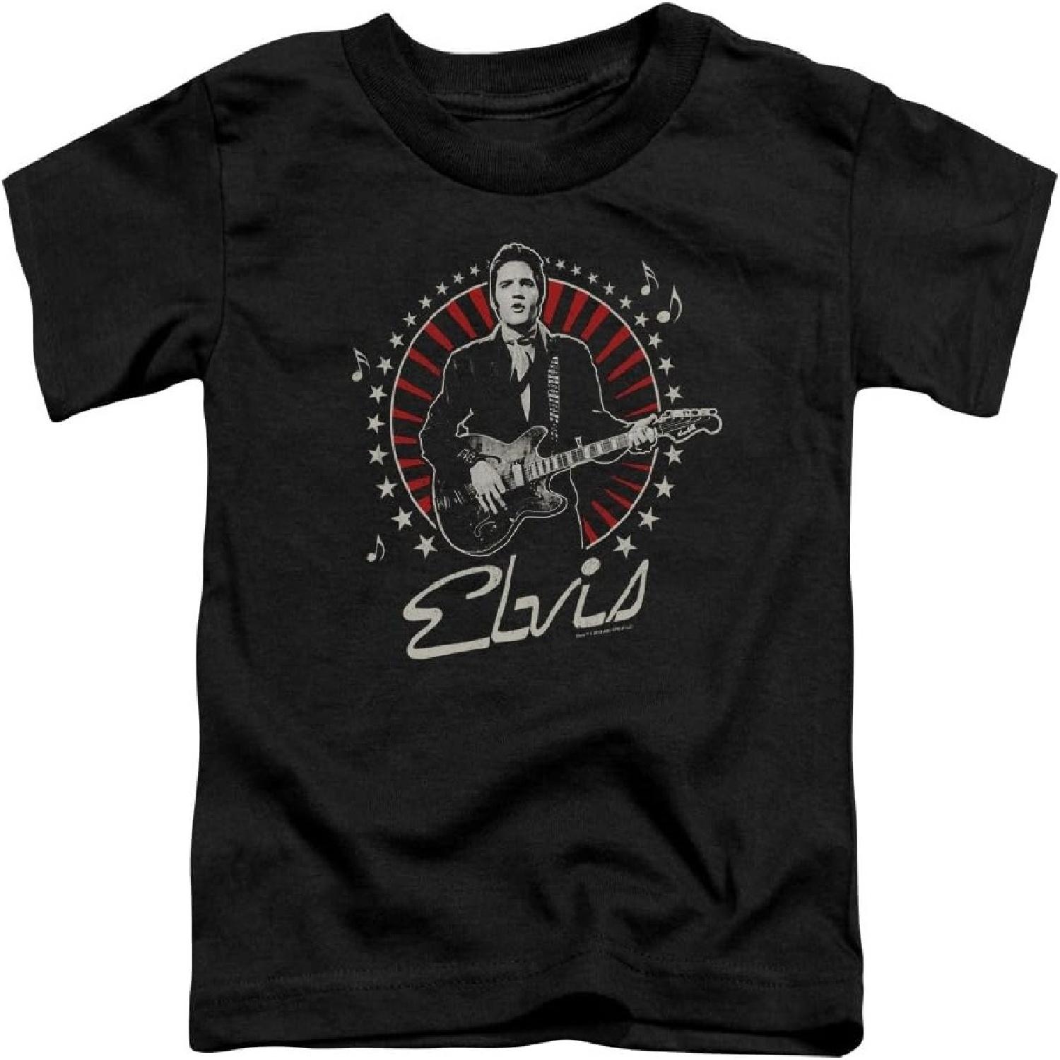 Elvis Presley Stars Unisex Toddler T Shirt for Boys and Girls S