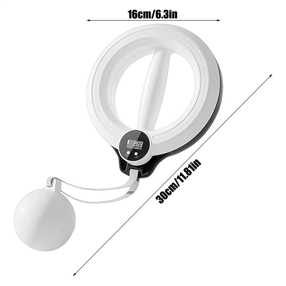 

360 Degree Rotating Forearm Exerciser Portable Arm and Full Body Trainer Home Gym Accessories 3 Modes Workout Equipment білий