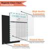 Inkdotpot Magnetic  Whiteboard Chore Chart Chore  Chart For  Refrigerator  - Dry Erase Behavior Chart For Kids