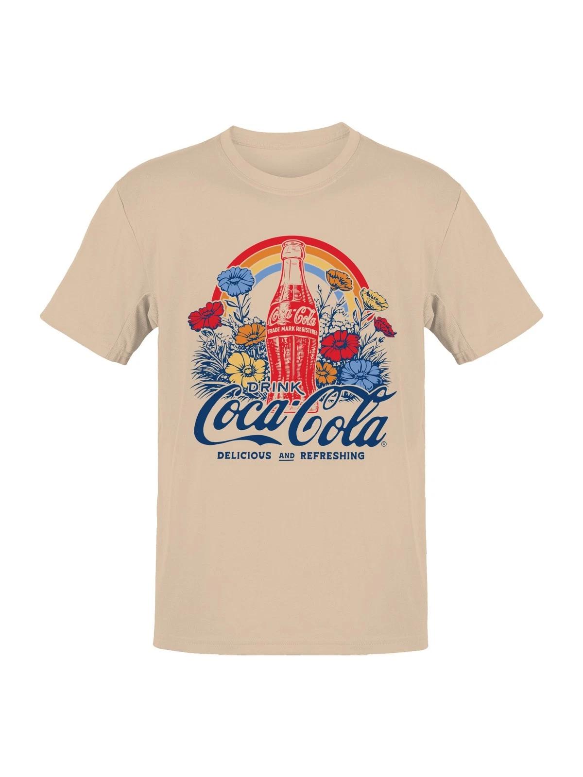 Coca Cola Coca-Cola Retro Floral Design Men s T-shirt XL