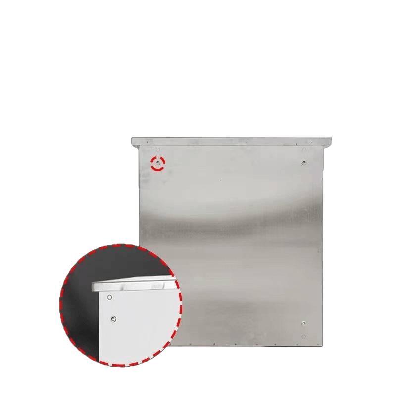 Edelstahl Outdoor Ladebox für Elektrofahrzeuge - Wetterfestes und Langlebiges Modell