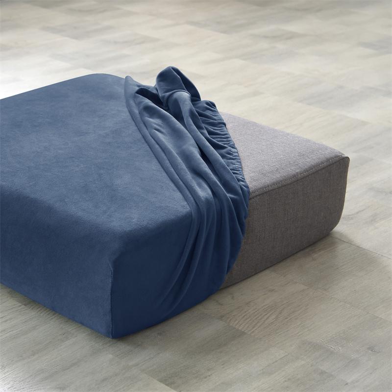 1PC Velvet Sofa Seat Cushion Covers For Living Room Plush Cushion Covers Soft Stretch Couch Slipcover Furniture Protector