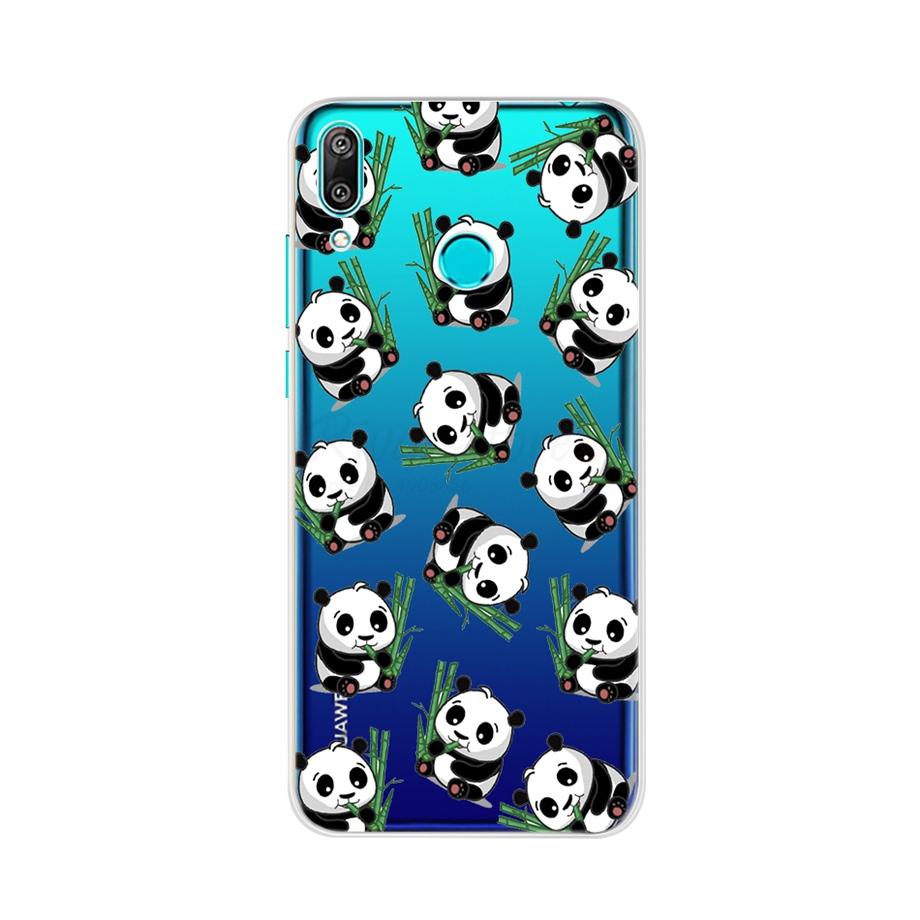 For Huawei Y7 2019 Case Silicone Cartoon TPU Cover Phone Case For Huawei Y7 2019 DUB-LX1 DUB LX1 LX2 LX3 Y 7 Prime Pro 2019 Case